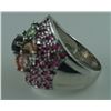 Image 2 : 2.16CT BLACK OPAL/RUBY/TOURMALINE RING SUGGESTED RETAIL PRICE $595