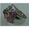 Image 2 : 2.16CT BLACK OPAL/RUBY/TOURMALINE RING SUGGESTED RETAIL PRICE $595