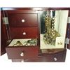 Image 2 : JEWELLERY CABINET AND CONTENTS