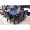 Image 2 : DINING TABLE WITH 6 CHAIRS