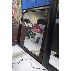 FRAMED BEVELED MIRROR