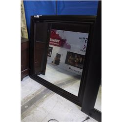 FRAMED BEVELED MIRROR