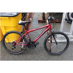 HUFFY RED MOUNTAIN BIKE