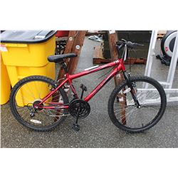 HUFFY RED MOUNTAIN BIKE