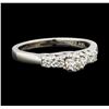 0.35 ctw Diamond Ring - 14KT White Gold