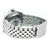 Image 5 : Rolex Stainless Steel Black Diamond and Sapphire DateJust Men's Watch