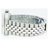 Image 6 : Rolex Stainless Steel Black Diamond and Sapphire DateJust Men's Watch