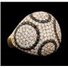 Image 1 : 2.65 ctw Diamond Ring - 18KT Rose Gold