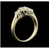 Image 4 : 0.85 ctw Diamond Ring - 14KT Yellow Gold