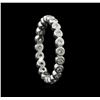 Image 1 : 0.28 ctw Diamond Ring - 14KT White Gold