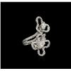 Image 1 : 1.86 ctw Diamond Ring - 14KT White Gold