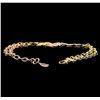 Image 3 : 1.35 ctw Diamond Bracelet - 14KT Tri-Tone Gold