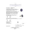 Image 4 : 9.26 ctw Tanzanite and Diamond Ring - 14KT White Gold