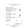 Image 4 : 3.36 ctw Diamond Pendant With Chain - 18KT White Gold