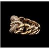 Image 3 : 0.58 ctw Diamond Ring - 14KT Rose Gold