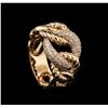 Image 4 : 0.58 ctw Diamond Ring - 14KT Rose Gold