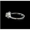 Image 3 : 0.77 ctw Diamond Ring - 14KT White Gold