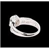 Image 3 : 1.34 ctw Diamond Ring - 18KT White Gold