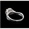 Image 3 : 2.10 ctw Black and Diamond Ring - 14KT White Gold