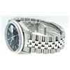 Image 5 : Rolex Stainless Steel Black Index DateJust DateJust Men's Watch