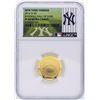 Image 1 : New York Yankees 2014-W NGC PF69 U.C. Commemorative Gold Coin