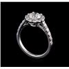 Image 4 : 1.60 ctw Diamond Ring - 14KT White Gold