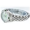 Image 8 : Rolex Stainless Steel Green MOP Diamond DateJust Ladies Watch