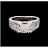 Image 2 : 1.87 ctw Diamond Ring - 18KT White Gold