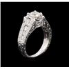 Image 4 : 1.87 ctw Diamond Ring - 18KT White Gold
