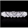 Image 1 : 18KT White Gold 3.43 ctw Diamond Bracelet