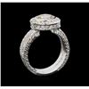 Image 4 : 2.73 ctw Diamond Ring - 14KT White Gold