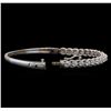 Image 3 : 14KT White Gold 1.33 ctw Diamond Bracelet
