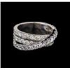 Image 1 : 14KT White Gold 2.40 ctw Diamond Ring