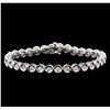 Image 1 : 14KT White Gold 2.32 ctw Diamond Tennis Bracelet