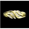 Image 2 : 0.25 ctw Diamond Ring - 10KT Yellow Gold