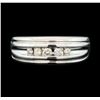 Image 2 : 0.30 ctw Diamond Ring - 14KT White Gold