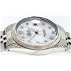 Image 7 : Rolex Stainless Steel Diamond Quickset DateJust Men's Watch
