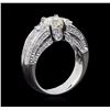 Image 5 : 2.14 ctw Diamond Ring - 18KT White Gold