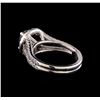 Image 3 : 3.58 ctw Black Diamond Ring - 14KT White Gold