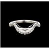 Image 2 : 0.33 ctw Diamond Wedding Band - 14KT White Gold