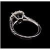 Image 3 : 3.56 ctw Black Diamond Ring - 14KT White Gold
