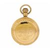 Image 1 : Antique J.P. Stevens Pocket Watch - 14KT Rose Gold