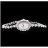 Image 1 : Tourneau 14KT White Gold Diamond Ladies Watch