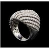 Image 4 : 14KT White Gold 2.10 ctw Diamond Ring