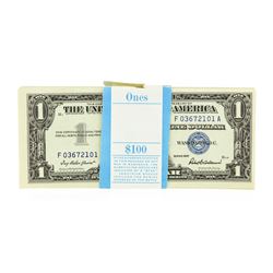 Original 1957 $1 Silver Certificate Pack of 100