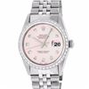Image 1 : Rolex Stainless Steel 1.00 ctw Diamond DateJust Men's Watch