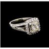 Image 1 : 2.43 ctw Diamond Ring - 14KT White Gold
