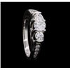 Image 4 : 1.00 ctw Diamond Ring - 14KT White Gold
