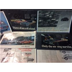 VINTAGE 1950-60'S AUTOMOBILE ADVERTISING