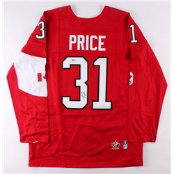 AUTOGRAPHED CAREY PRICE TEAM CANADA HOCKEY JERSEY W/ BECKETT COA